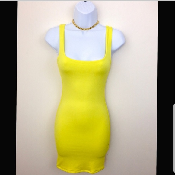 naked wardrobe Dresses & Skirts - Sexy Naked Wardrobe neon yelow dress naked wardrobe Dresses & Skirts - Sexy Naked Wardrobe neon yelow dress